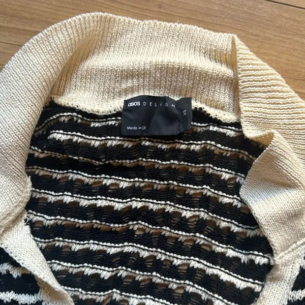 ASOS KNITTED BUTTON UP - Image 2