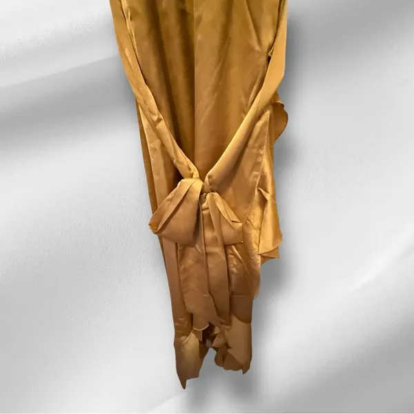Show Me Your MuMu Samantha Ruffle Wrap Dress nwt - Image 5