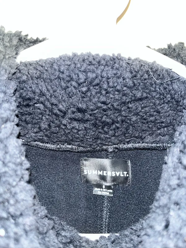 Summersalt Black Fleece Pullover - Image 4