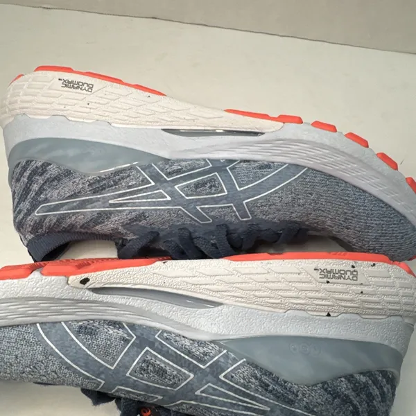 ASICS Gel Kayano 28 MK Women’s 7 Gray Blue Coral Running Shoes 1012B126 - Image 9