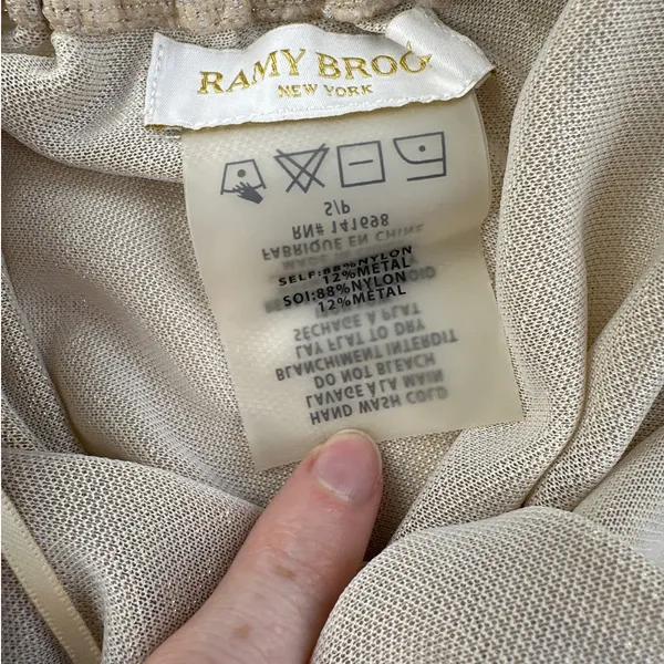 Ramy Brook - Marina Strapless Mini Dress in Gold - Image 4