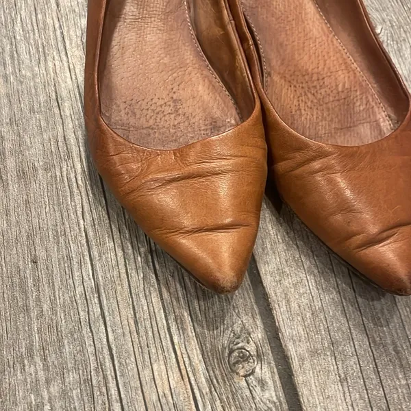 FRYE heather ballet flats in cinnamon - Image 5