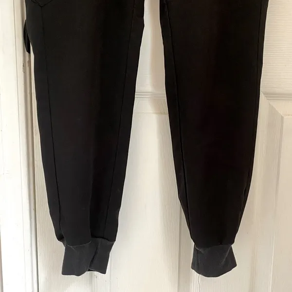 FIGS Jogger Style Technical Collection Scrub Pants in Black - Image 15