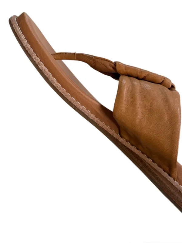 Like New Sofft Leather Essie Sandals Tan Size 9.5 - Image 5