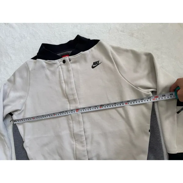 Nike SB Youth XLarge Gray Crewneck Sweatshirt Camo Swoosh Fleece Pullover - Image 10