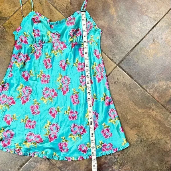 Victoria’s Secret Angels Floral Babydoll Adjustable Straps Nighty Medium - Image 4