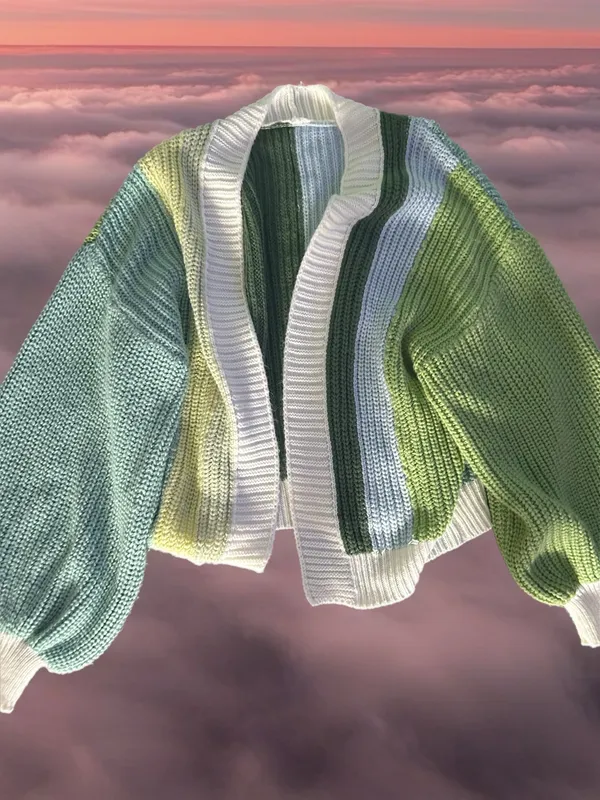 Pull on sweater Green Size M - Image 2