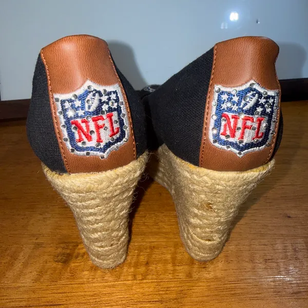Indianapolis Colts nfl wedges Black Size 7.5 - Image 2