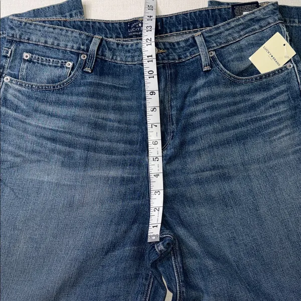 Lucky Brand Blue Wide Leg Crop Jeans - Image 6