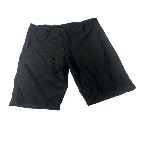 Womens 4XL Black Swim Shorts Boyshort Swim Bottoms Plus Size - Image 2