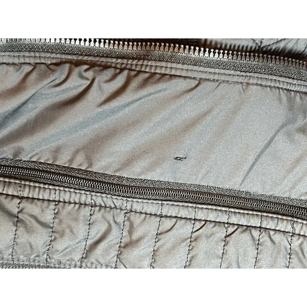 Lululemon‎ Fleecy Keen Quilted Fleece Hooded Jacket Black Womens Size 4 FLAW** - Image 7