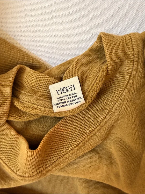 Sporty & Rich Olive Crewneck Sweatshirt - Image 9