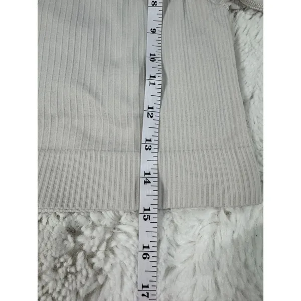 lululemon Ebb to Street Long Sleeve Top | White Opal | Size 6 - Image 8