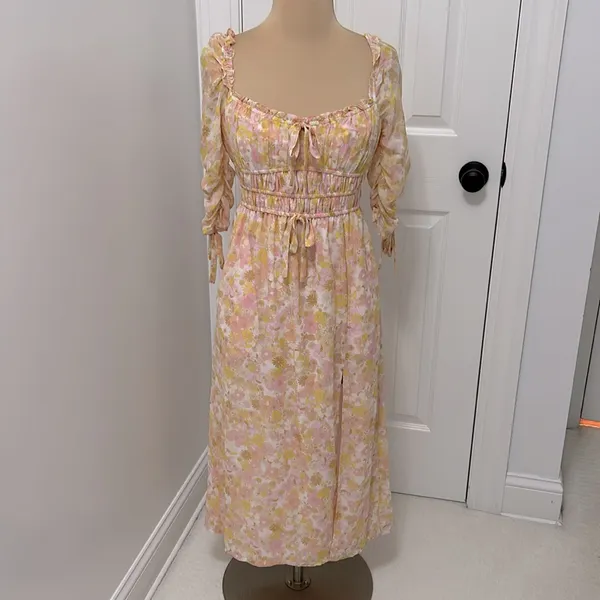 For Love & Lemons Eden Midi Dress - Image 5