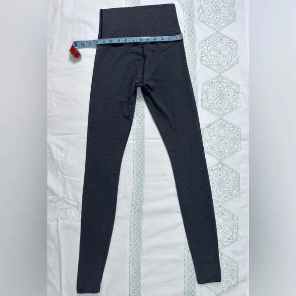 Lululemon Vintage Wunder Under Pant (Roll Down) - Heathered Black - 2 - Image 12