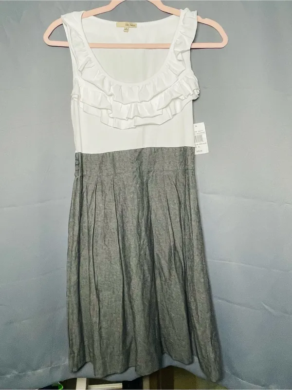 NWT Be Bop dress size Small ~ Empire Waist ~ Ruffle Round Neckline ~ Juniors - Image 4
