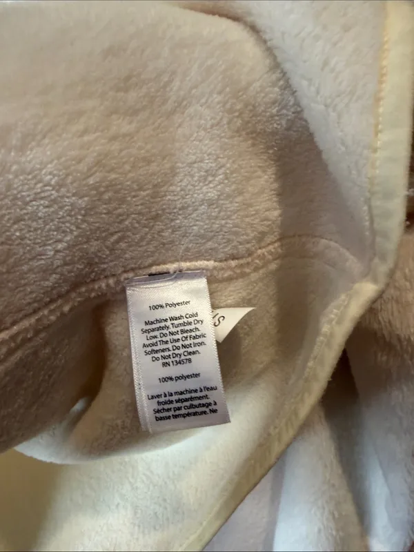 Vineyard Vines Martha’s Vineyard Women’sSoft Fleece Cream Jacket Zip Up Size XS - Image 8
