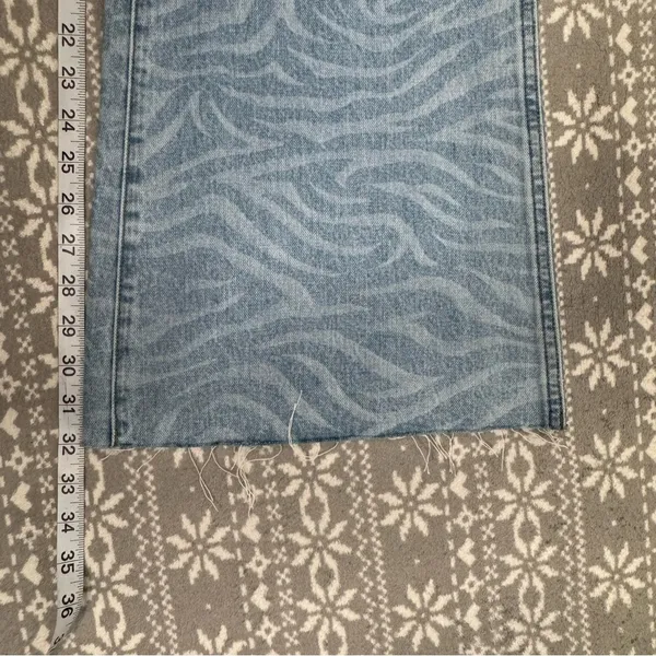 NWT Free People Wrangler Wanderer 622 Hi Rise Flare Jean Limited Edit Wild Thing - Image 12