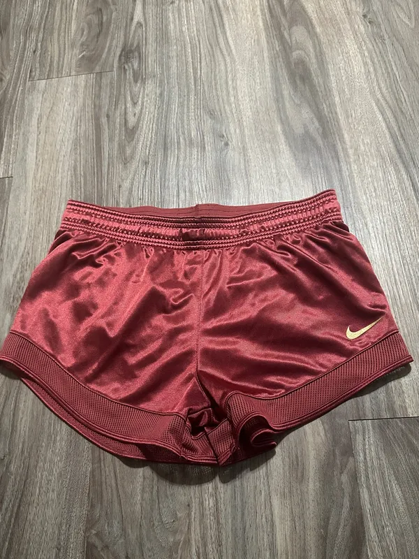 Nike Women’s Maroon Athletic Running Shorts - Image 3