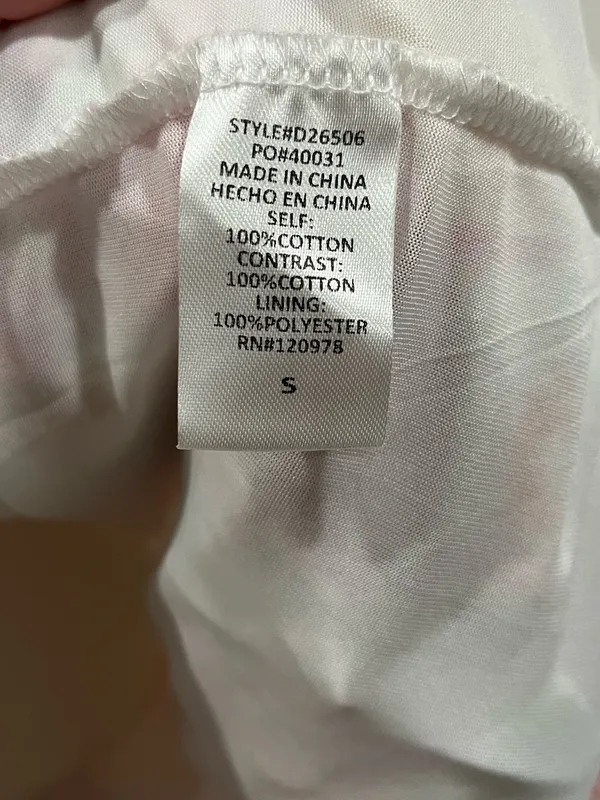 Entro Floral Striped Tea Midi Dress Size Small - Image 7