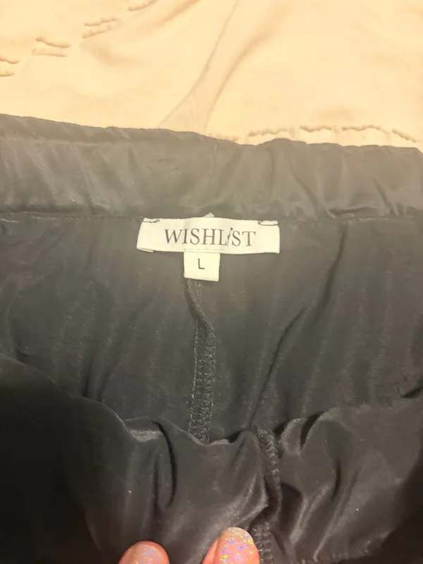 Black Sequin Skort - Image 2