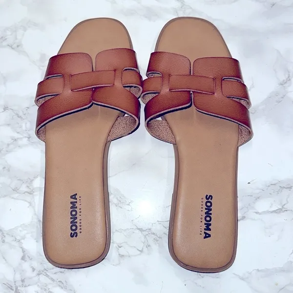 Sonoma brown sandals size 8 - Image 2