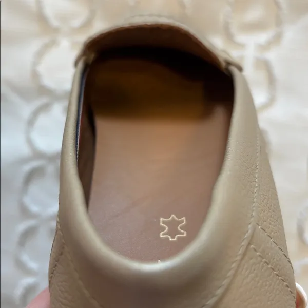 Geox Kosmopolis Gold Leather Moccasins size‎ 36EU - Image 10