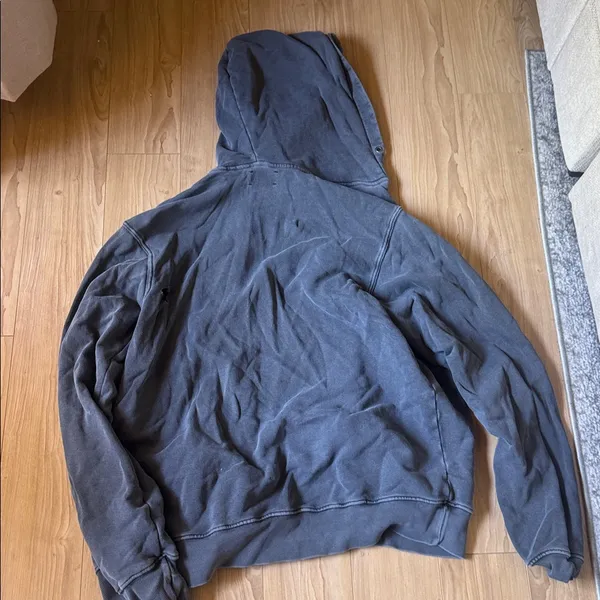 Joah Brown Heather Gray Zip Hoodie - Image 3