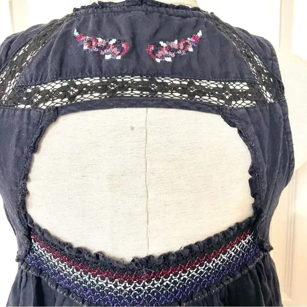 Free People embroidered beaded tank top - Image 10