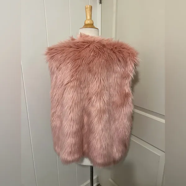 Moussy Utility Army Green Pink Fur‎ Military Patchwork Jacket Parka Size 2 - Image 10