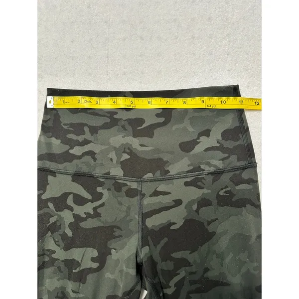 Lululemon Align Cropped Leggings Women’s Size 4 Camo - Image 6