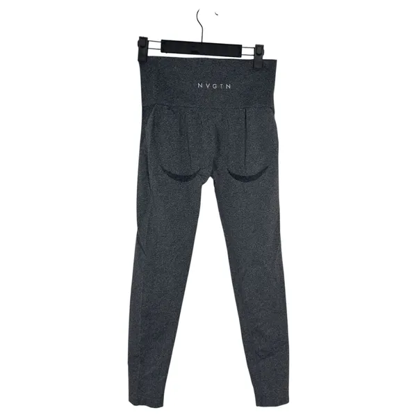 NVGTN Charcoal Grey Compression Leggings Size Medium - Image 3