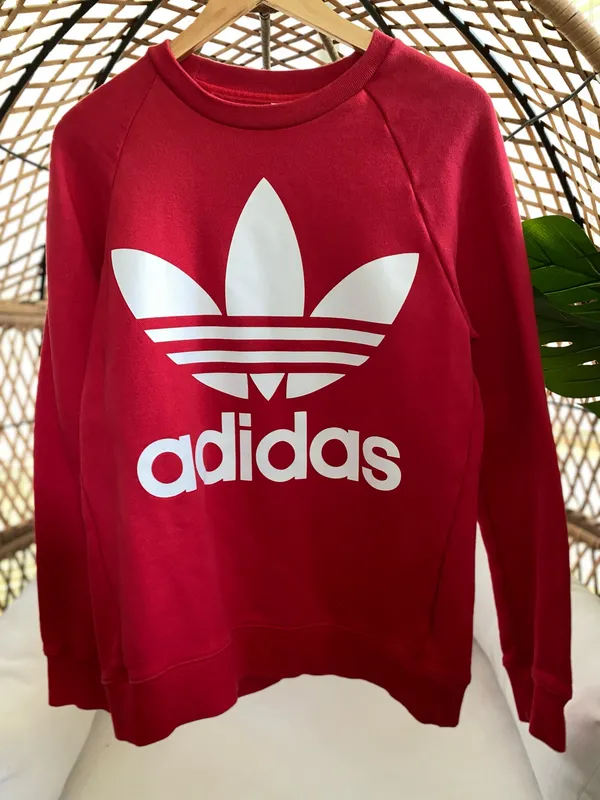 Adidas Women’s Oversized Pull Over Sweatshirt Size XS - Image 4