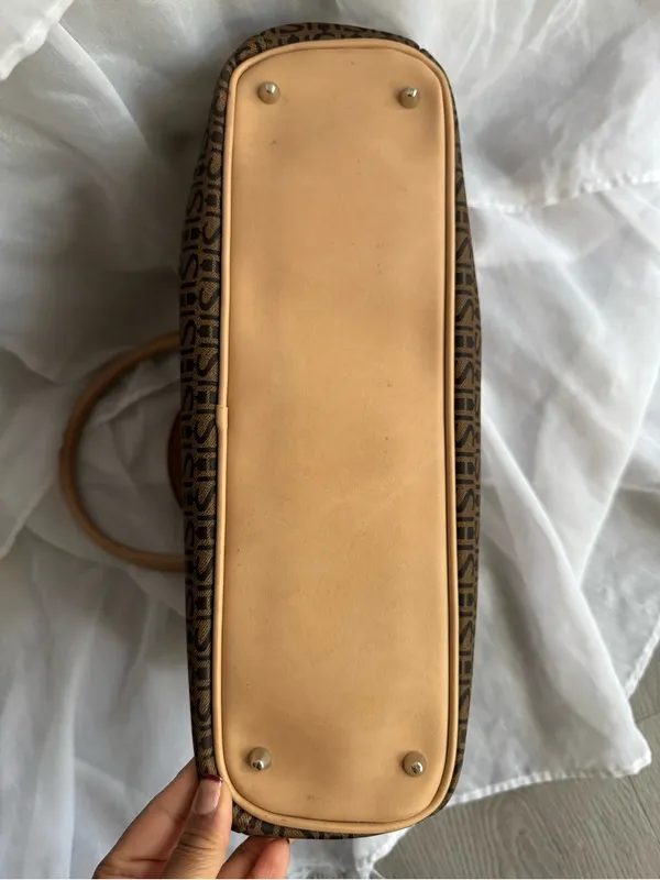 Cordan Leather Monogram Travel Bag Brown - Image 9
