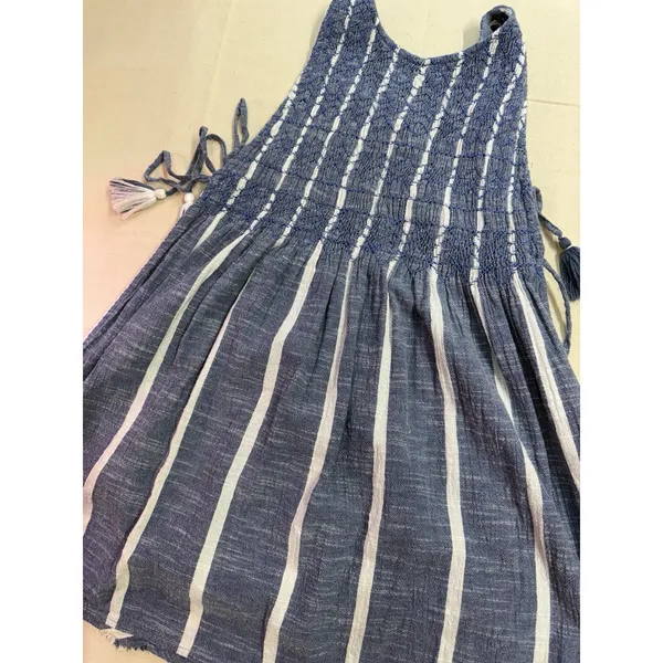 Free People Top Open Side Obi Posey Smock Top Sz S Boho Hippie Trendy Teen (f13) - Image 5
