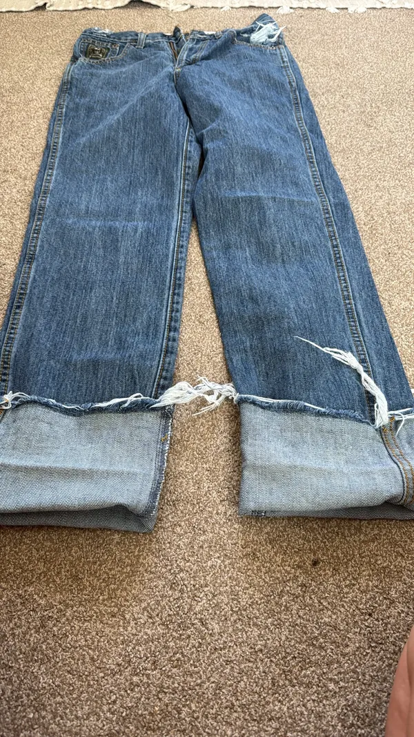 Green Label Cinch Jeans distressed - Image 5