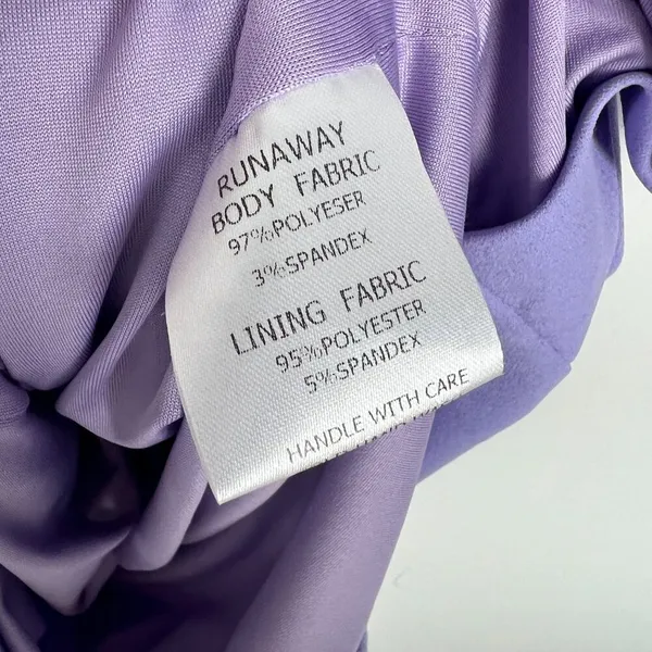 NWT Runaway by Rozalia The Flower Mini Dress Lilac Purple Size Large L NEW - Image 9