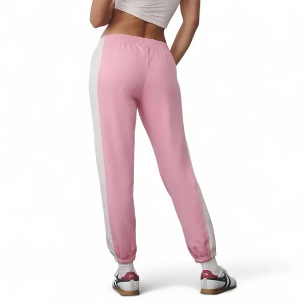 Gola x Anthropologie Midfield Joggers Pink Small Colorblock Athleisure Sport - Image 2