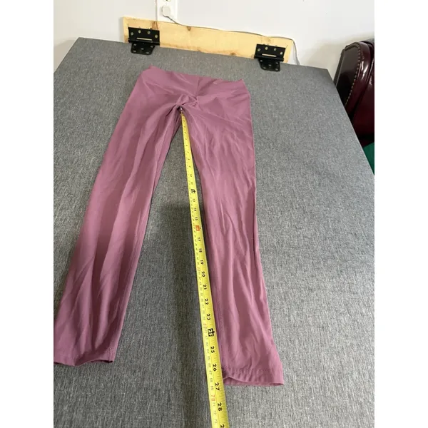 Balance Vitality Women's Rose Plum Colored Cloud Leggings Sz M - Image 4