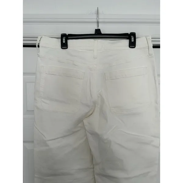 Madewell The Perfect Vintage Wide-Leg Jean w/Patch Pockets Vintage Canvas Sz 32 - Image 8
