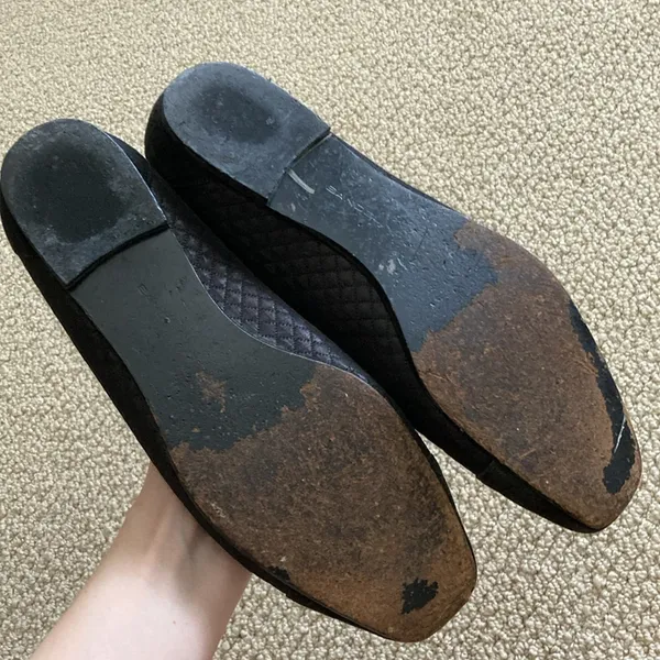 Bandolino Vintage Flats Ballet Suede Leather Women’s Size 8 Shoes Formal - Image 7