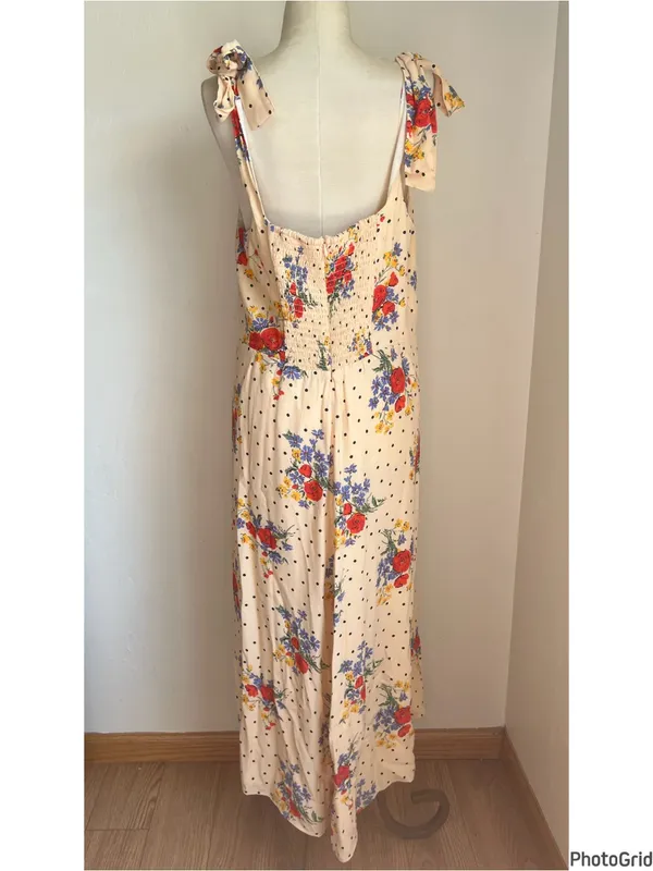 Sézane Dorotha Floral Dress Tie Straps Size 42 / US 2 - Image 5