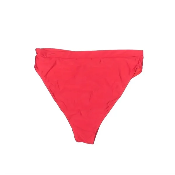 Missguided Swimsuit Bottoms Size 10 Red NWT. - Image 2