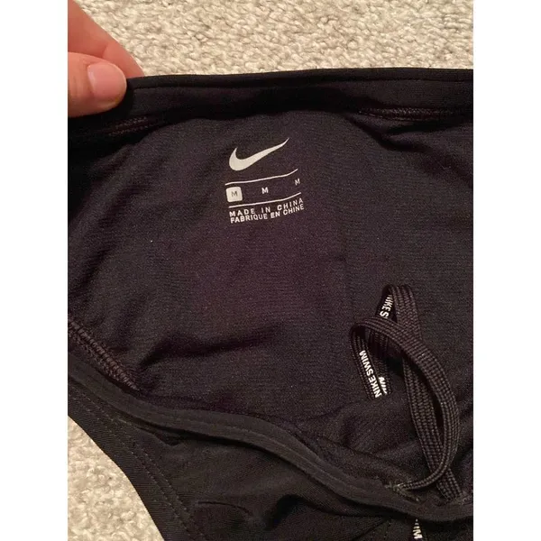Nike swim Bikini Bottoms‎ Solid Black medium - Image 2