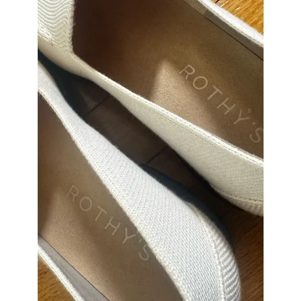 Rothy's Lug Loafer in Ivory 8 NWOT - Image 6