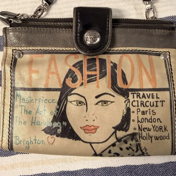 Brighton Fashionista Travel Circuit Organizer Crossbody Wallet Purse Rare - Image 2