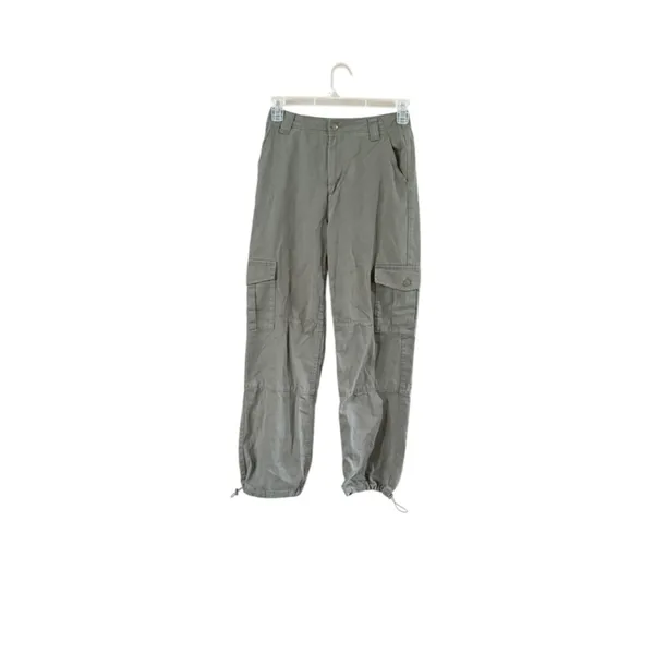 Women's Ardene Olive Green Cargo Joggers S - Image 2