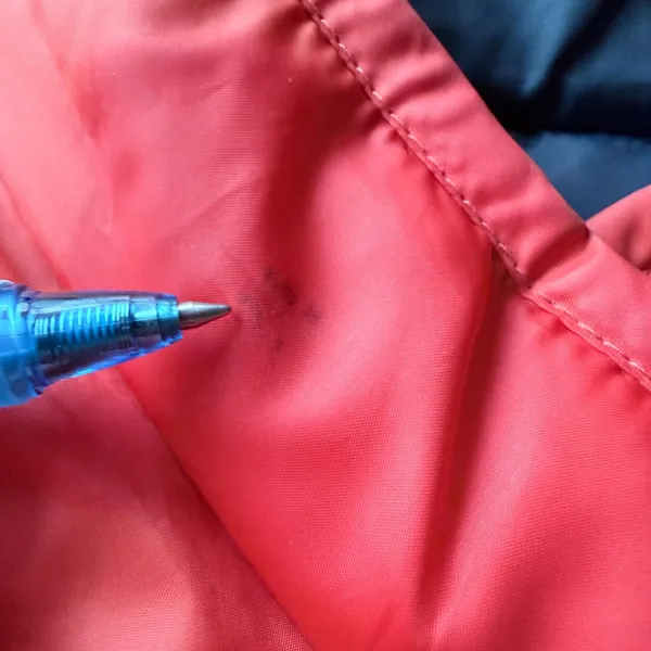 Vintage Polo Ralph Lauren Orange Quilted Puffer Ski Vest Winter Size M - Image 6