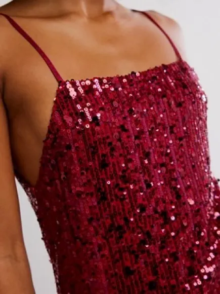 Free People Midnight Kiss Mini Slip Dress - Image 4