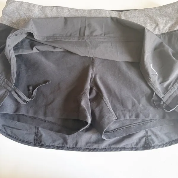 Nike Womens Dri-FIT Ruched Side Adjustable Running Tennis Rival Skort Size L - Image 4